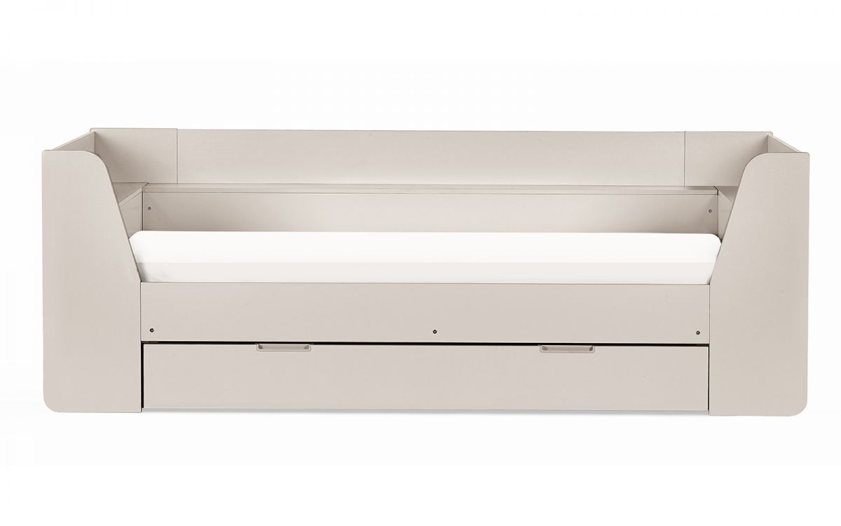 Luxury Cyclone Daybed - Taupe or White - With Under Bed Drawer