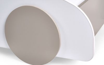 Kids Atlantis Car Bed - White - Optional Mattress