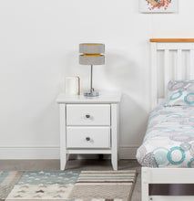 Load image into Gallery viewer, Wooden Bedside Storage - Available in White
