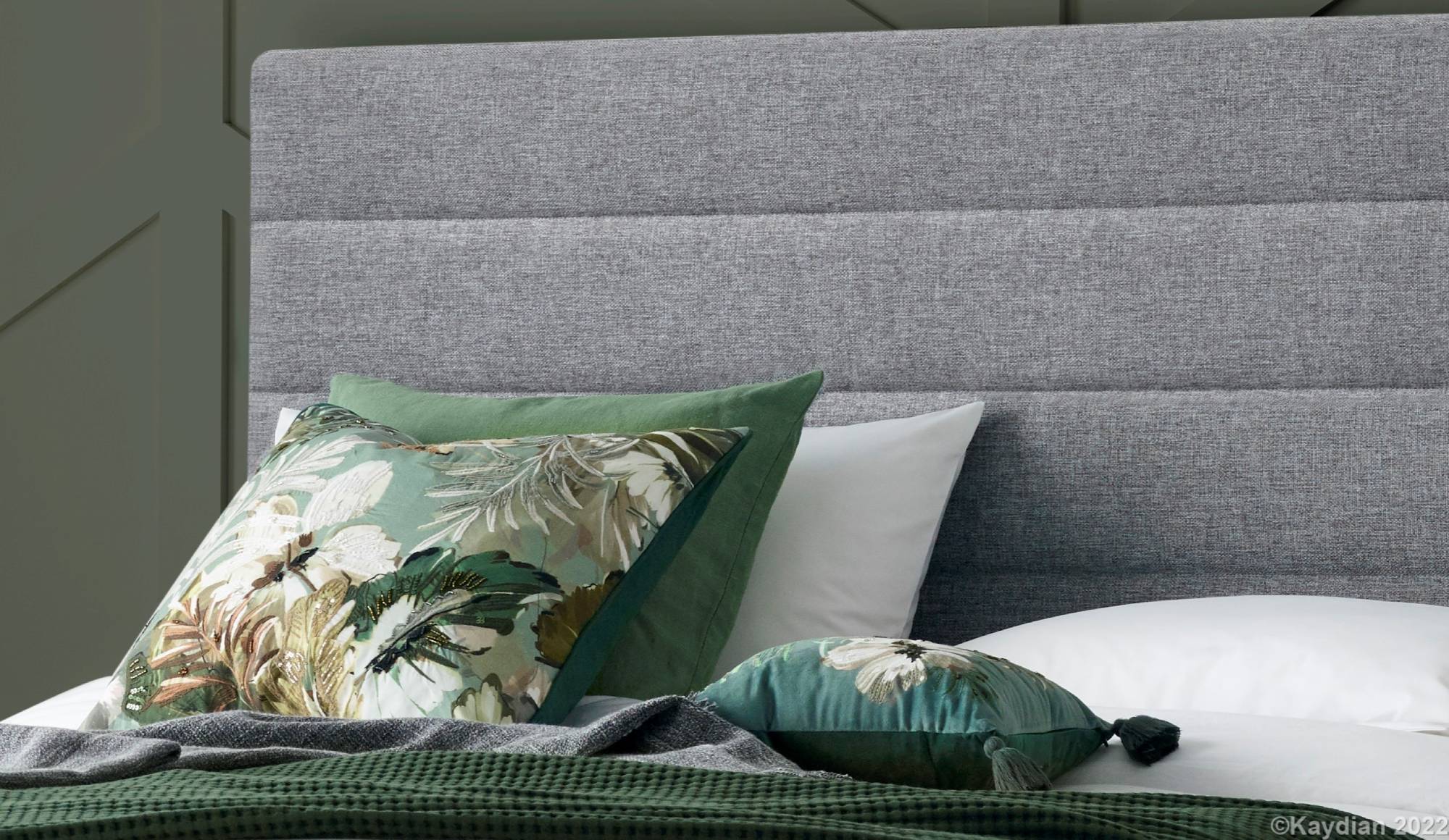 Appleton TV SideLift Storage Bed - Available in Grey or Slate - Double, KingSize & SuperKing Sizes