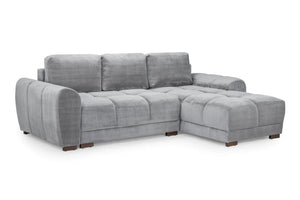 Azzuro SofaBed - Colours Grey or Mocha or Cream - Available in Universal Corner