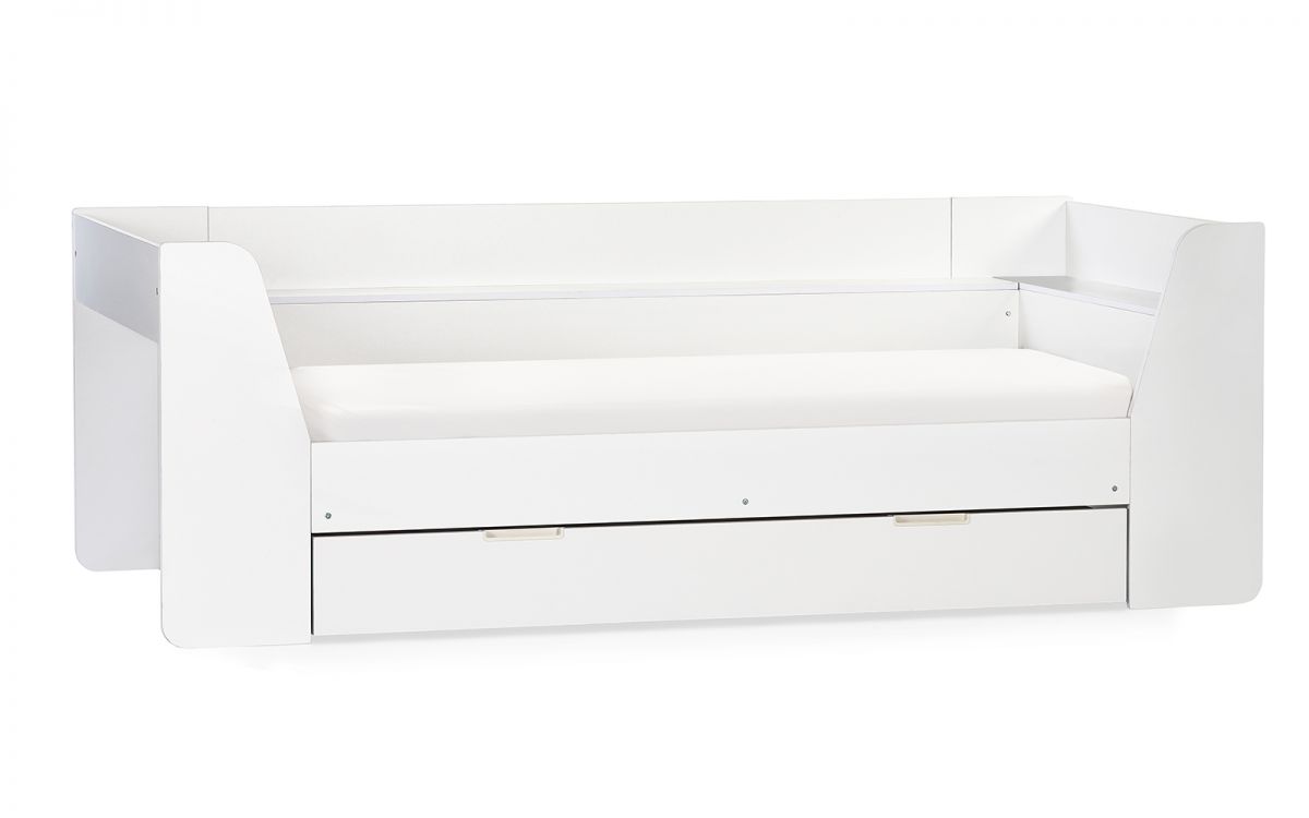 Luxury Cyclone Daybed - Taupe or White - With Under Bed Drawer