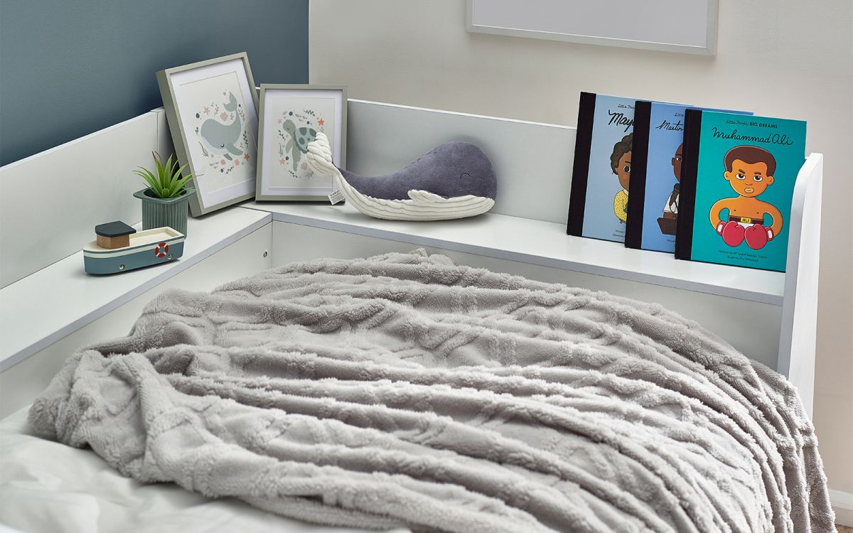 Luxury Cyclone Daybed - Taupe or White - With Under Bed Drawer