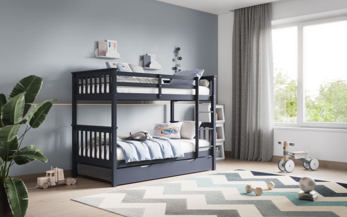 Detachable bunk beds twin over deals full