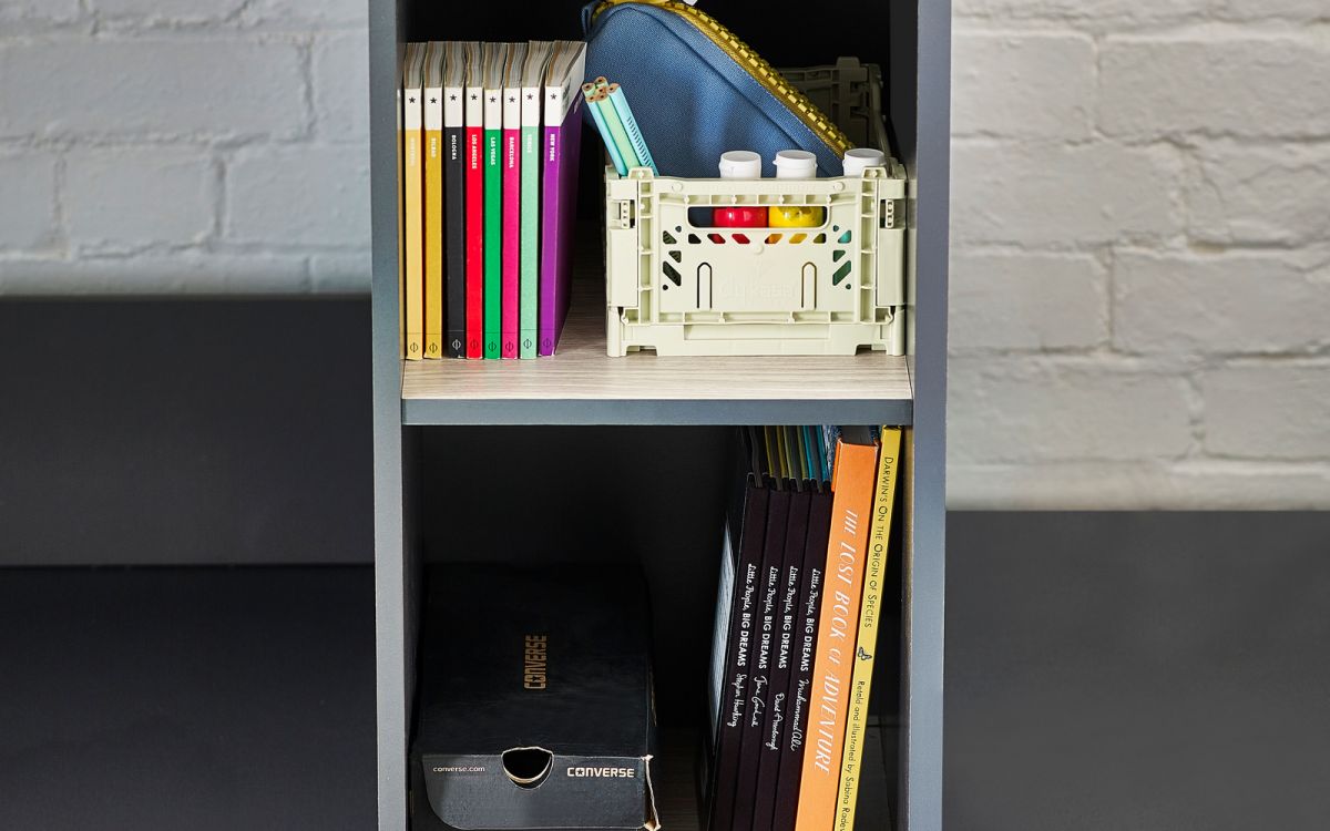 Zeus Highsleeper - All White, Anthracite or WoodGrain & Anthracite - Mattress Option