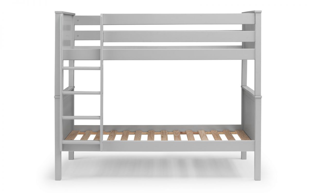 Luxury Maine Bunk Bed - Available in Anthracite, Surf White or Dove Grey - Optional Under Bed and Mattress
