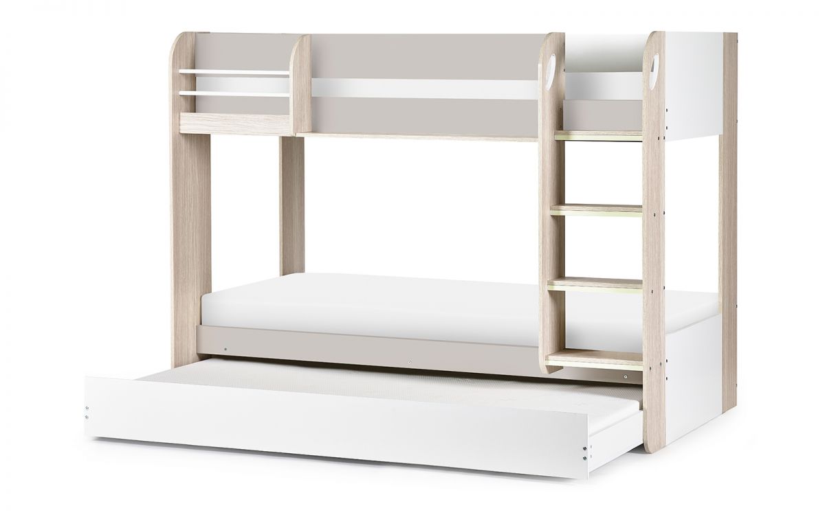 Mars Bunk & Underbed - Available in Charcoal & White, Taupe, Pastel Pink, Grey Oak or All White