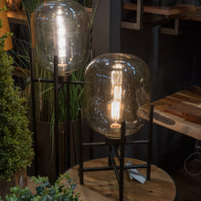 Load image into Gallery viewer, Vintage Industrial Glass Glow Lamp
