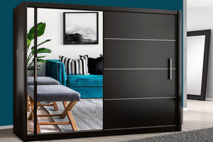 Vision Wardrobe Various Sizes - Available in White, Black or Grey