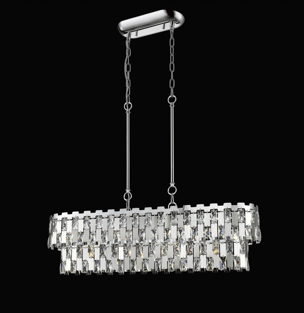 Amarah Oblong Crystal Light