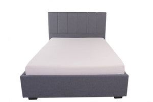 Waltz Ottoman Bed Grey - Available in Double or KingSize