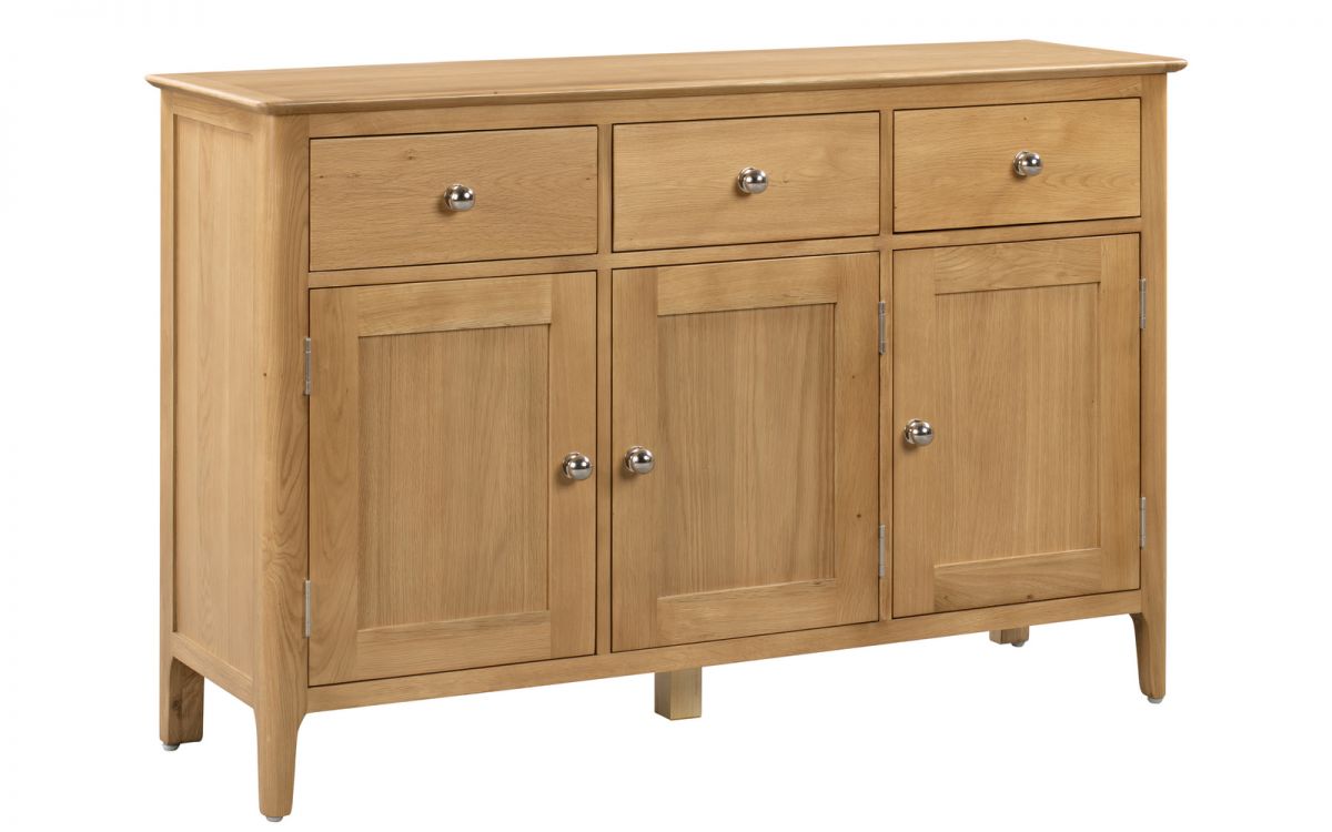 Cotswold Oak SideBoard - 40cm D x 130cm W x 85cm H