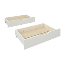 Load image into Gallery viewer, FB Set of Under Bed Drawers - White, Natural Pine or Grey
