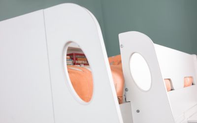 Jupiter Midsleeper - Available in White, Anthracite or Grey Oak - Mattress option