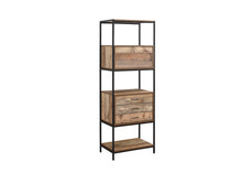 Load image into Gallery viewer, Urban 3 Drawer Shelving Unit - Rustic
