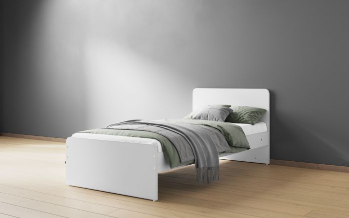 Wizard Single Bed - Available in Grey or White
