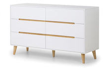 Load image into Gallery viewer, Alison Bedroom Range - White or Anthracite - Options: 2 Drawer Bedsides, 3 Drawer Chest, 5 Drawer Chest, 6 Drawer Chest &amp; Wardrobe
