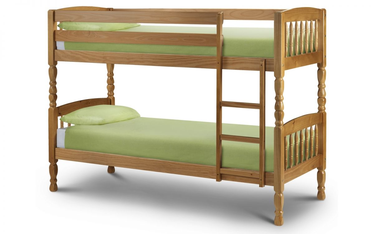 Traditional Link Bunk Bed - Pine