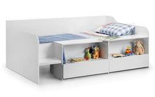 Load image into Gallery viewer, Kids Stella Low Sleeper Bed - Available in White, Sonoma Oak or Charcoal &amp; White - Mattress Option
