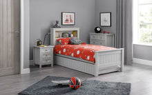 Load image into Gallery viewer, Luxury Maine BookCase Bed - Additional Underbed Drawer Option Colours - Dove Grey, Surf White or Anthracite Grey
