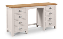 Load image into Gallery viewer, Richmond Twin Pedestal Dressing Table - Elephant Grey
