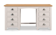 Load image into Gallery viewer, Richmond Twin Pedestal Dressing Table - Elephant Grey
