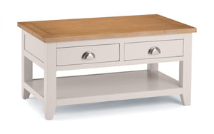 Richmond Coffee Table - Elephant Grey - 60cm D x 100cm W x 50cm H