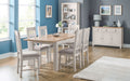 Richmond Extending Dining Table - Elephant Grey - 140cm (x40) D x 90cm W x 78cm H