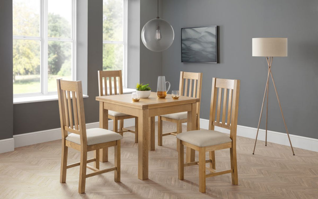 Astoria Extandable/Flip-Top Dining Table - Chair Option Available