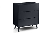 Load image into Gallery viewer, Alison Bedroom Range - White or Anthracite - Options: 2 Drawer Bedsides, 3 Drawer Chest, 5 Drawer Chest, 6 Drawer Chest &amp; Wardrobe
