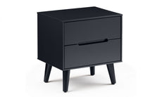 Load image into Gallery viewer, Alison Bedroom Range - White or Anthracite - Options: 2 Drawer Bedsides, 3 Drawer Chest, 5 Drawer Chest, 6 Drawer Chest &amp; Wardrobe
