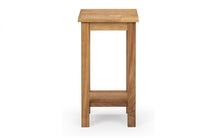 Load image into Gallery viewer, Coxmoor Tall Narrow Side Table - Available in Oak or Ivory &amp; Oak
