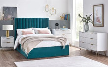 Load image into Gallery viewer, Murano Bedroom Range - In Matt White - Available in: Bedside, 3 Drawer Chest, 5 Drawer Tallboy Chest, 5 Drawer Chest, 6 Drawer Chest &amp; 2 Door-1 Drawer Wardrobe
