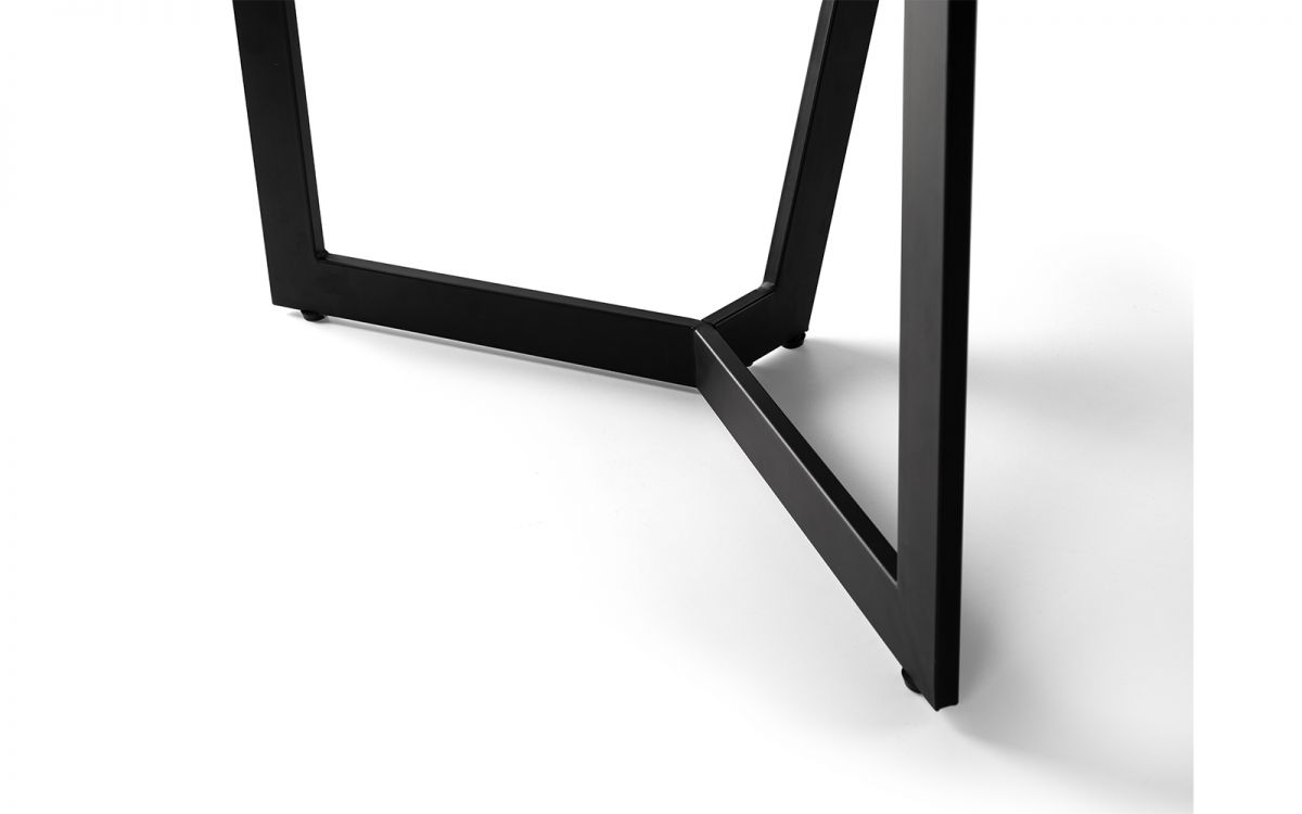 Stylish Miller Concrete Finish Dining Table - 160x90 - With Optional Chairs or Bench