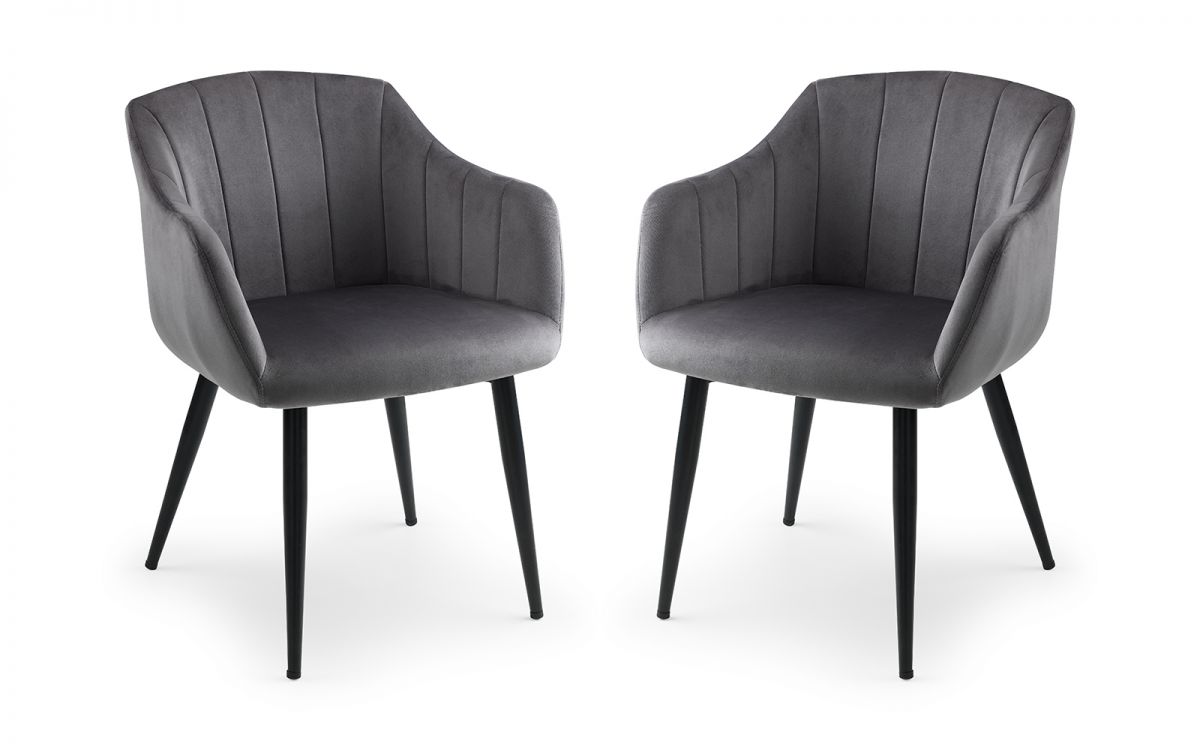 Piero Square Glass Dining Table (80x80cm) With Gold Discs & Black Legs - Available Chair Options