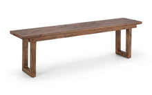 Load image into Gallery viewer, Woburn Rustic Dining Table With Optional Bench - RECYCLED/RECLAIMED Pine - Colour Cashew
