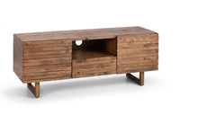 Load image into Gallery viewer, Woburn Rustic Media Unit - RECYCLED/RECLAIMED Pine - Colour Cashew
