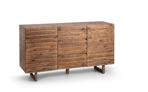 Woburn Rustic Sideboard - RECYCLED/RECLAIMED Pine - Colour Cashew