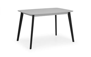 Casa Rectangular Dining Table (120 x 80cm) - Available in Grey/Black or White