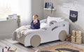 Kids Atlantis Car Bed - White - Optional Mattress