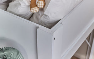 Kids Otis Midsleeper - Available in All White or Urban Rustic And Black - Mattress Option