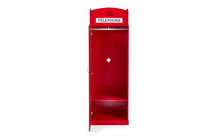 Load image into Gallery viewer, London Telephone Box Wardrobe - 56cm D x 65cm W x 190cm H
