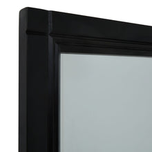 Load image into Gallery viewer, Black Wood Large Window Mirror
