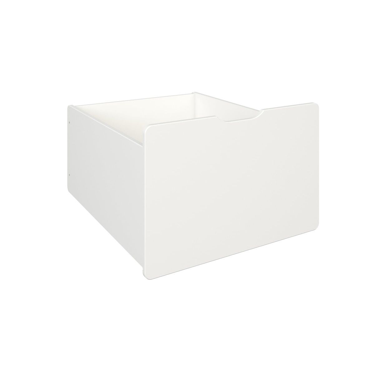 Noomi Solid Wood Shorty Midsleeper - White