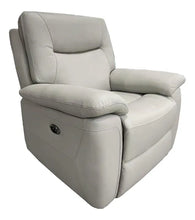 Load image into Gallery viewer, Lucia Electric/Power Recliner Sofa - Available in Black, Dark Grey, Pearl Grey or Tan
