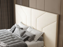 Load image into Gallery viewer, Gianni Cream Wide Hotel Bed With Drawers - Available in Double &amp; KingSize
