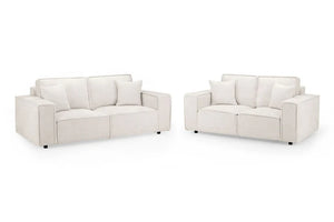 Mary Sofa Range - Available in Cream or Slate