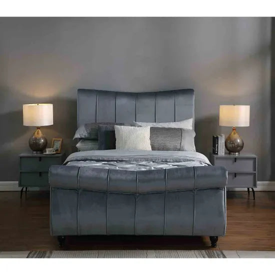 Stylish Leona Roll Back Bed - Available in Double and Kingsize