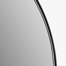 Load image into Gallery viewer, Black Metal Slim Frame Arch Floor Mirror
