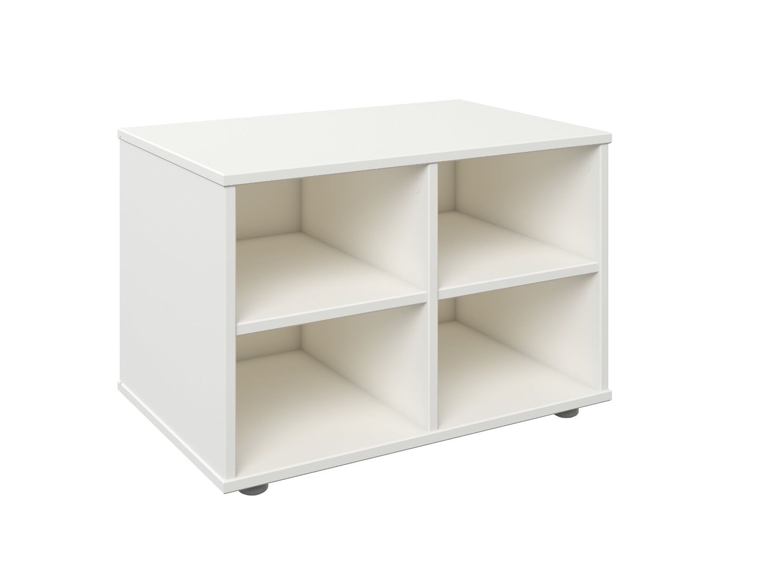 Noomi Solid Wood Shorty Midsleeper - White